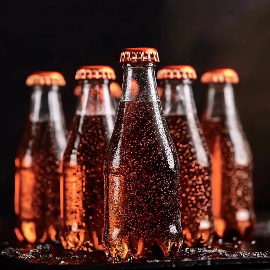 glass bottle cold drink