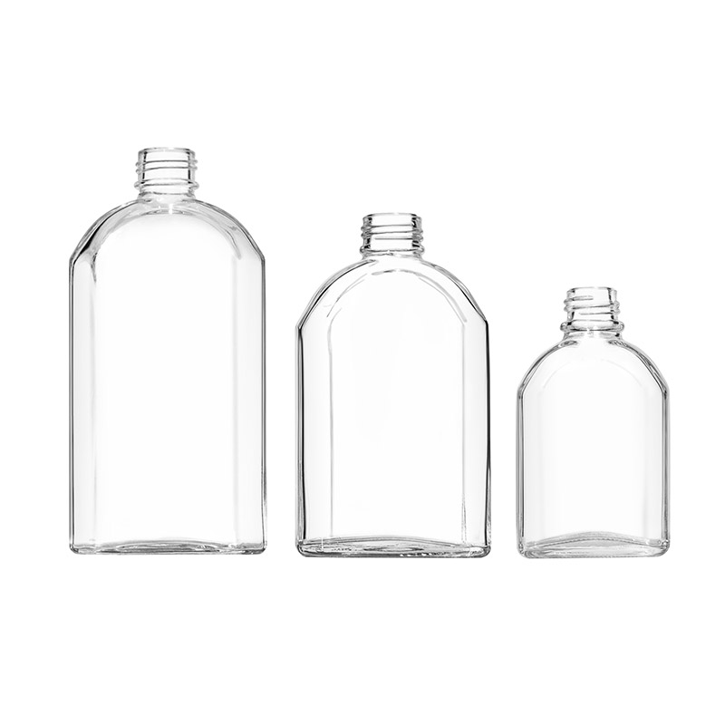 250 ml 350 ml 500 ml Flask Glass Liquor Bottle