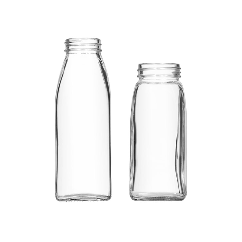 8 oz 11 oz Clear Glass Beverage Bottle