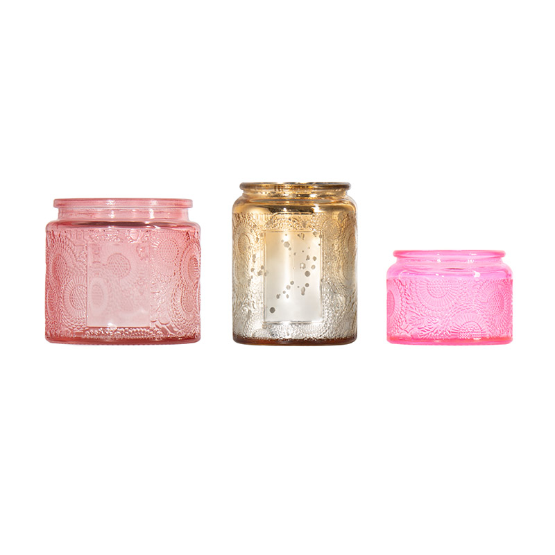 4 oz 8 oz 10 oz Luxury Candle Jars With Lids