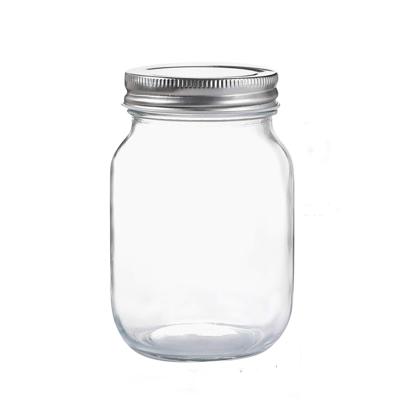 16 OZ Glass Jars With Lids Wholesale